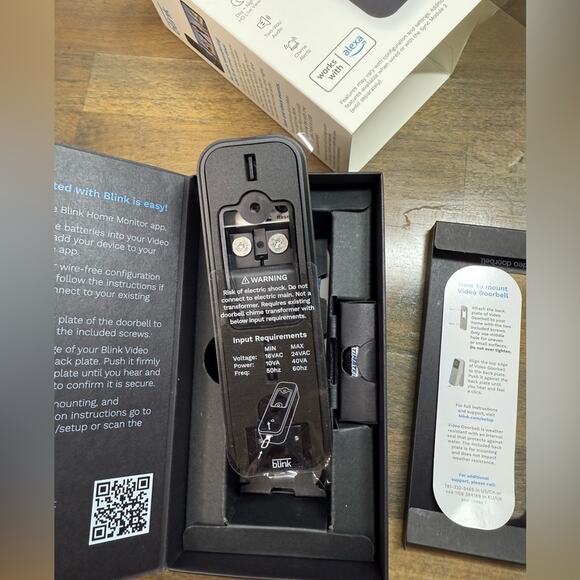 Blink Smart Security Video Doorbell - Picture 4 of 6